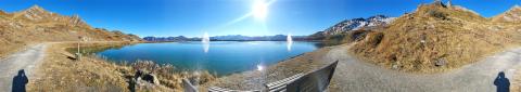 Panorama mit Speichersee